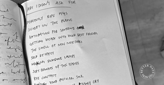 journal, life vision list