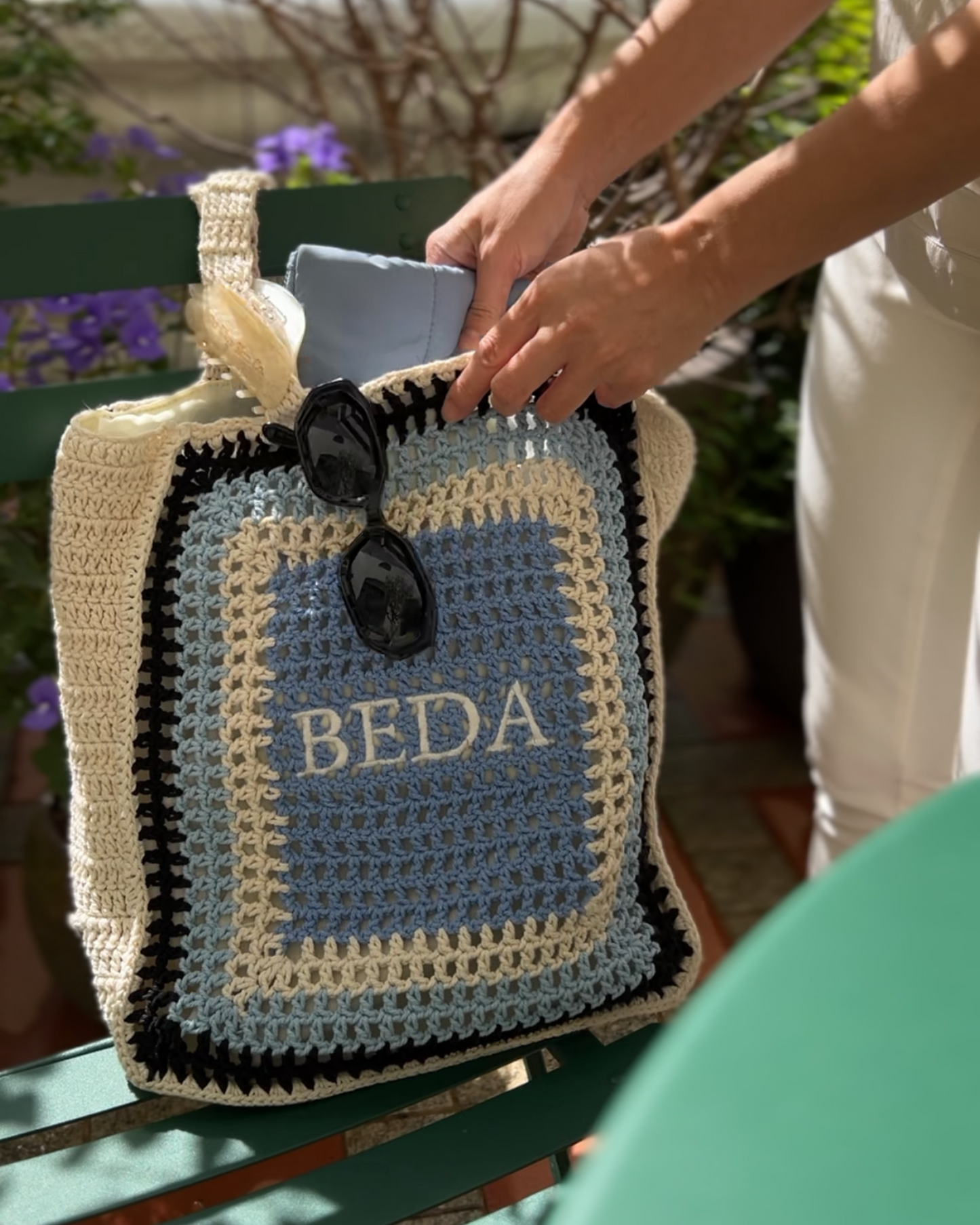 Holiday Crochet Tote