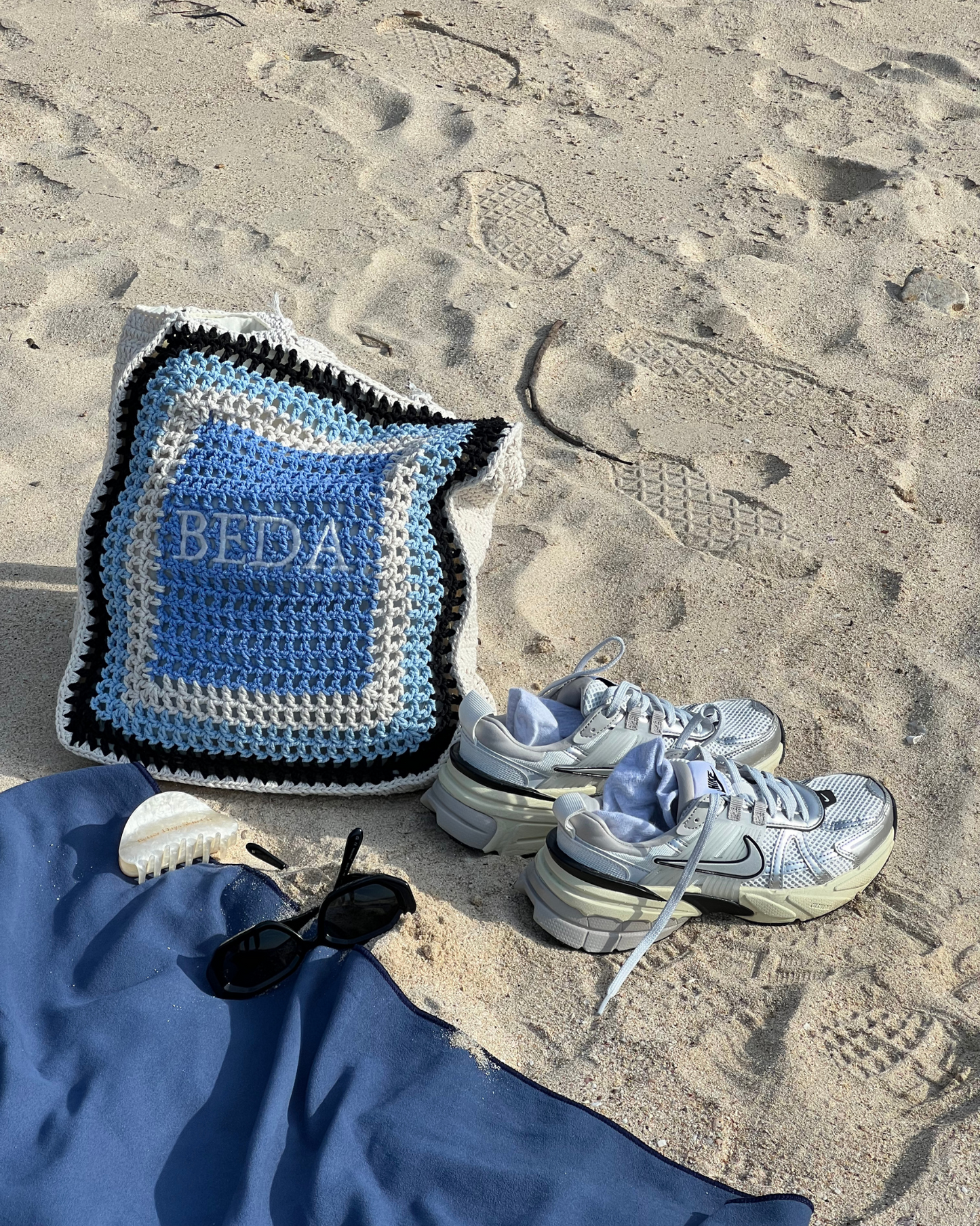 Holiday Crochet Tote