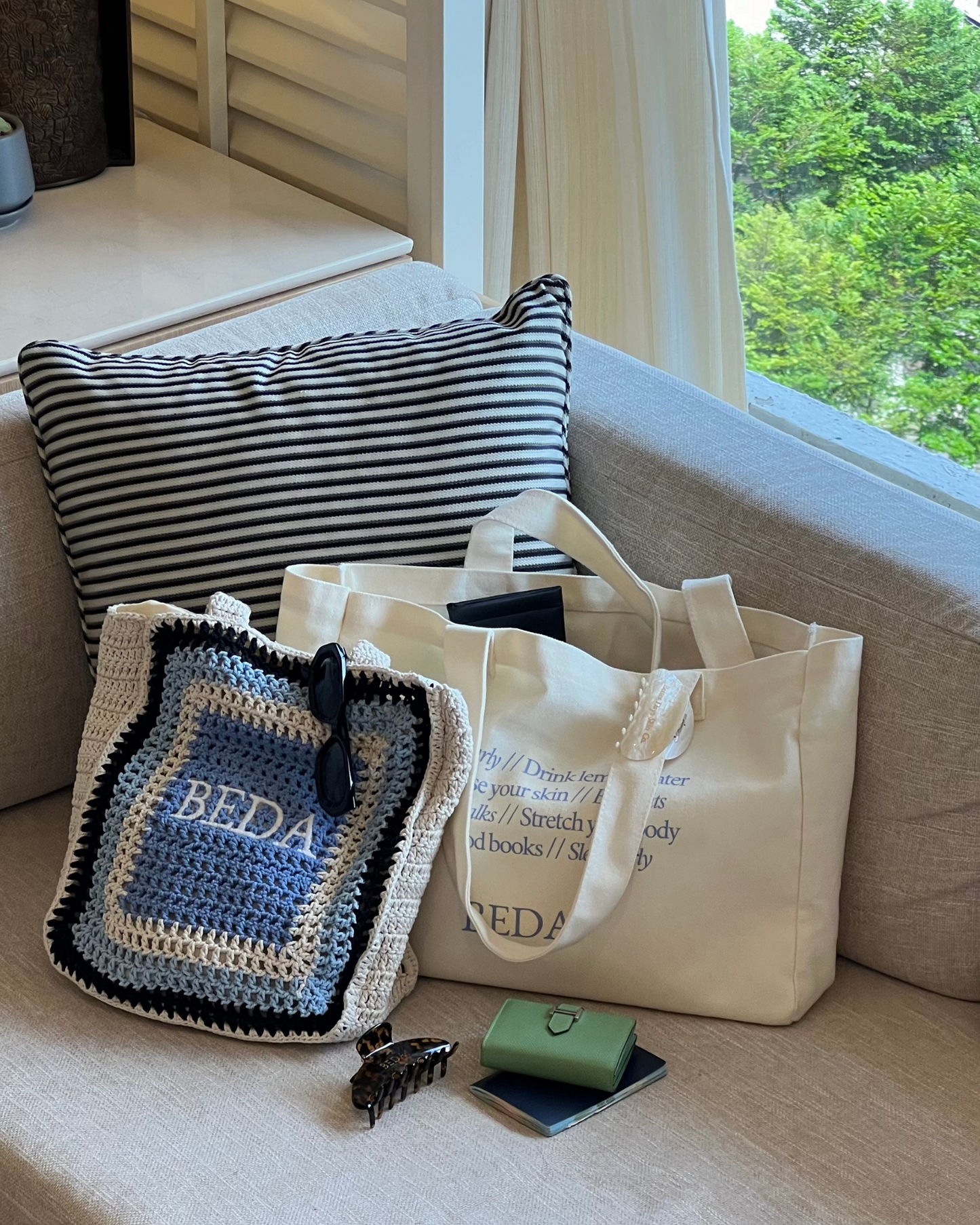 Holiday Crochet Tote