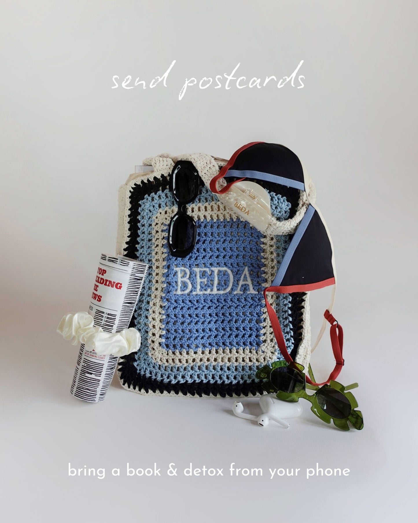 Holiday Crochet Tote