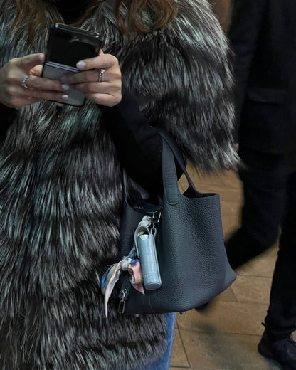 The Lip Case Leather Charm