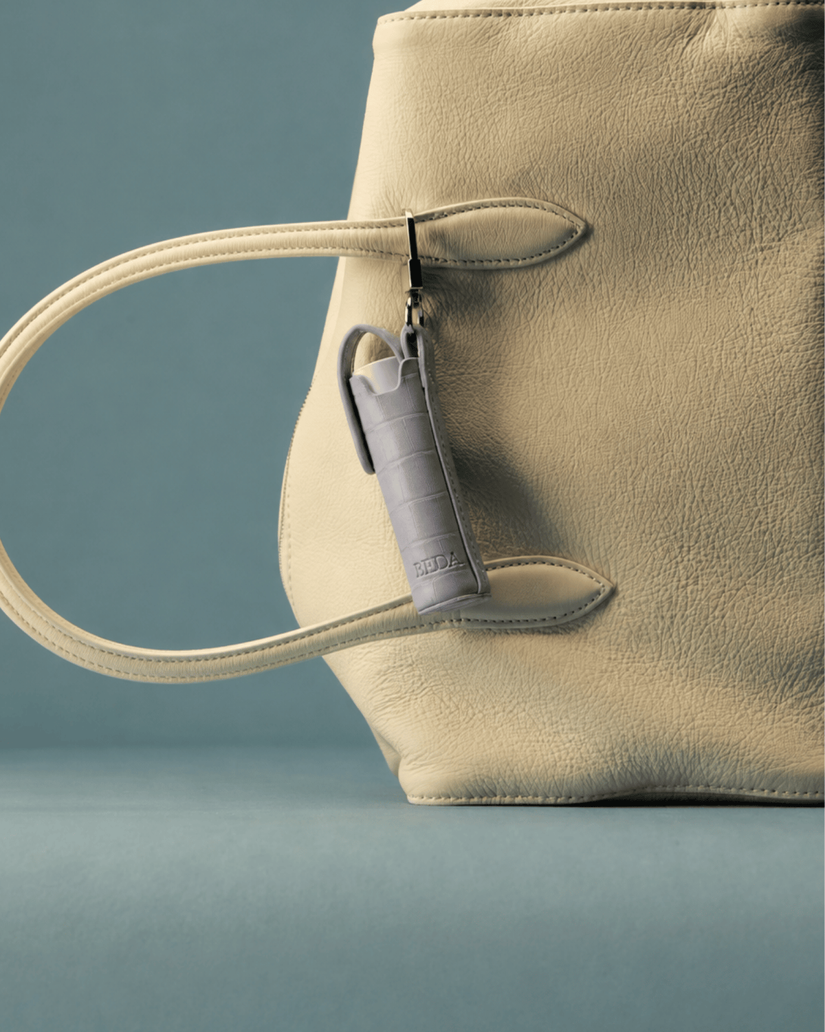 The Lip Case Leather Charm